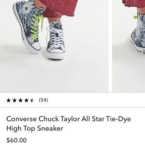 Urban Outfitters tie dye converse
